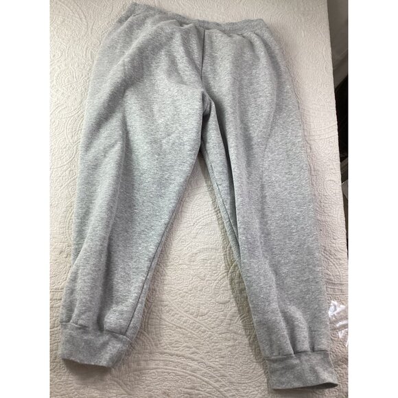 Womens Grey Fleece-Lined Jogger Sweatpants*XX-Large Plus Petite*Drawstring*EUC - Picture 6 of 7